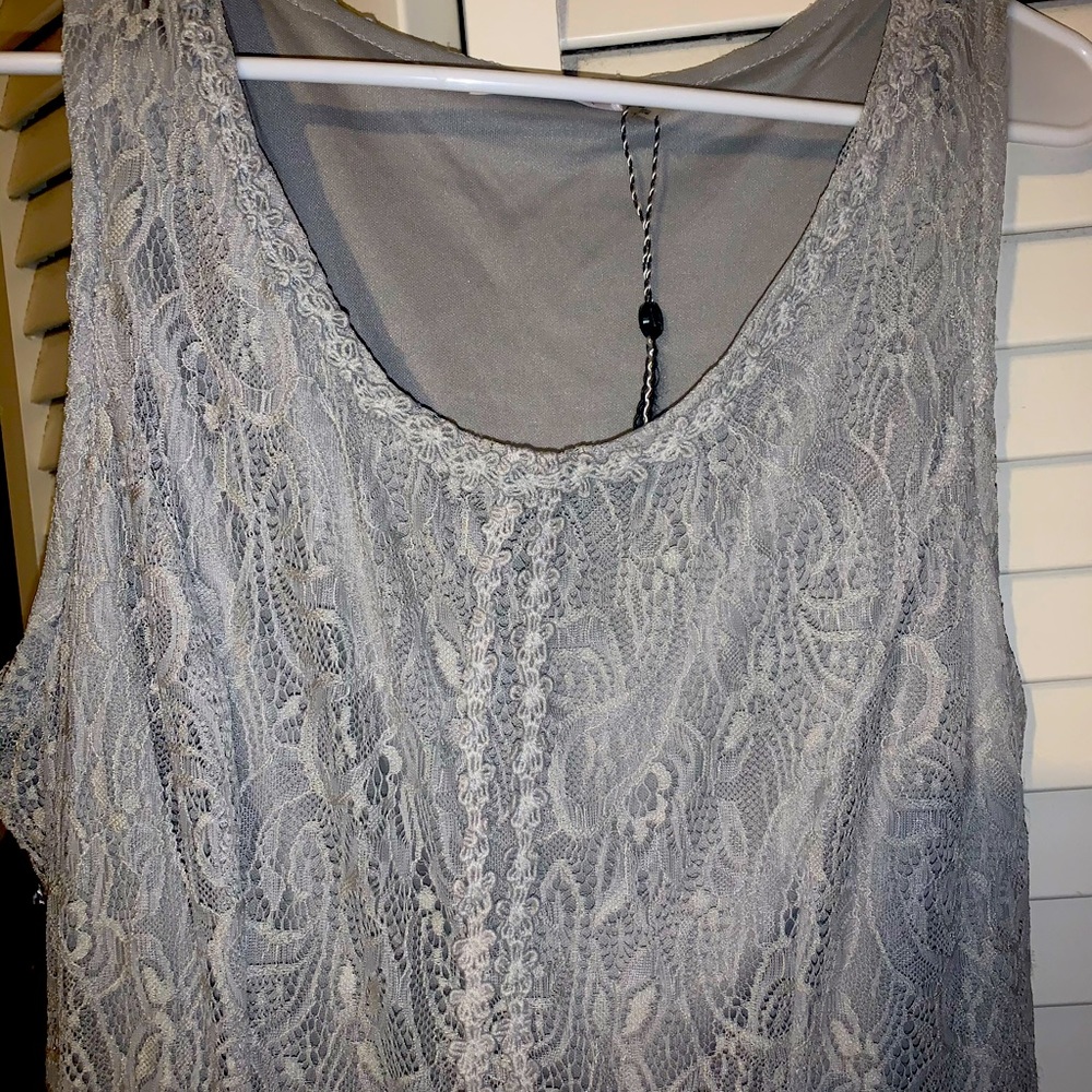 Gray dress
